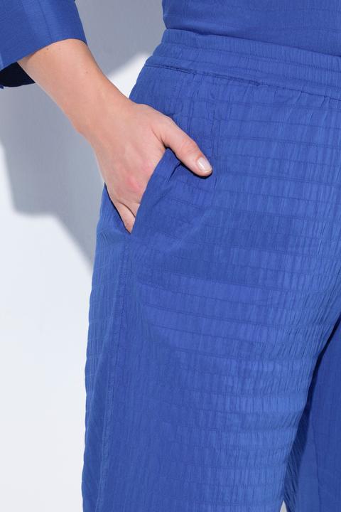 Image du produit Ulla Popken Pantalon 7/8 Ruby, genou formé, jambe droite, taille élastique (46)
