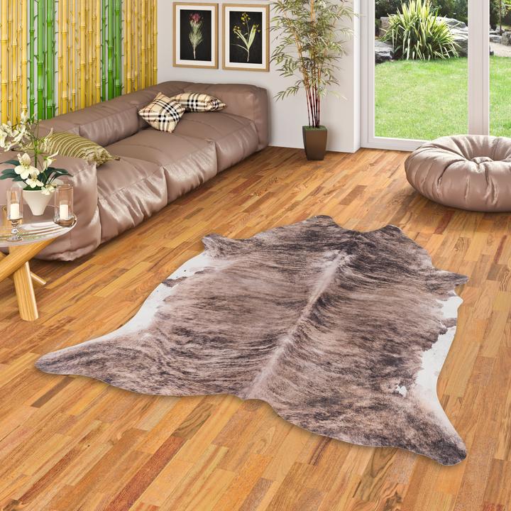 Produktbild Pergamon Kunstfaser Teppich Rinderfell (155 x 190 cm)