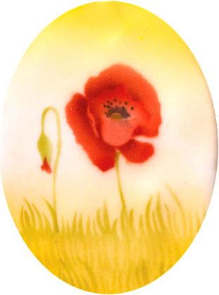 Immagine prodotto Martellato Stencil ad aerografo fiori di papavero