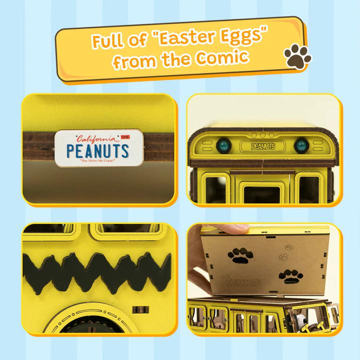 Immagine prodotto Pantasy Die Peanuts Puremind Bauset School Bus