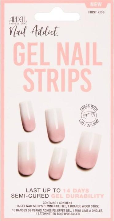 Image du produit Ardell Nail Addict (Ongles artificiels, Pink, Blanc)
