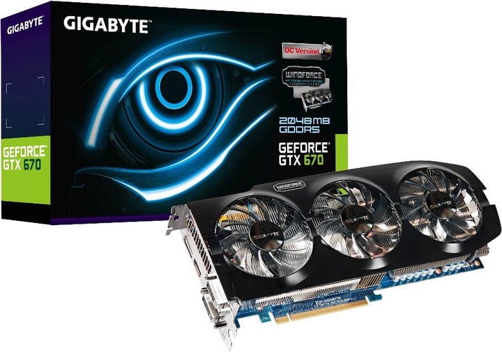 Produktbild Gigabyte GeForce GTX 670 OC (2.05 GB)