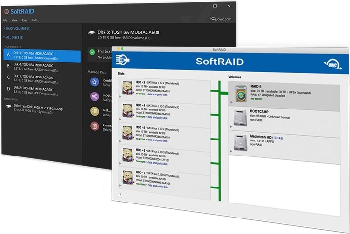 Image du produit OWC SoftRAID 6 PRO (Illimité)