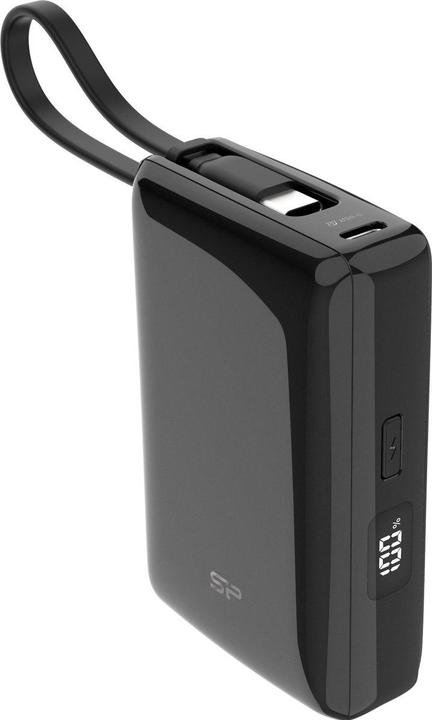 Produktbild Silicon Power Powerbank CP10 10000 mAh Schwarz (10000 mAh, 20 W, 37 Wh)