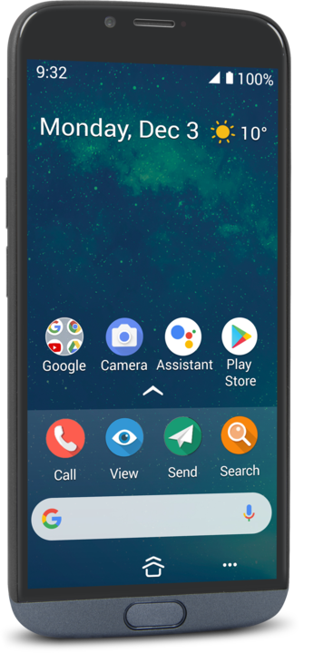 Doro Smartphone 8050 2 (16 Go, Gris, 5.45", SIM simple, 13 Mpx, 4G)