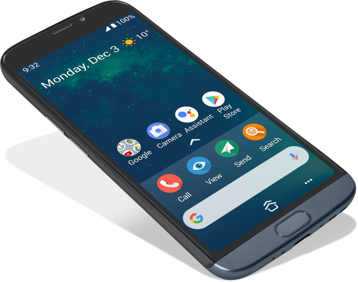 Image du produit Doro Smartphone 8050 2 (16 Go, Gris, 5.45", SIM simple, 13 Mpx, 4G)