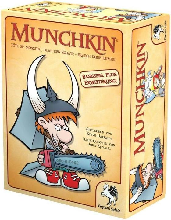Produktbild Pegasus Munchkin 1 + 2 (Deutsch, 3 - 6 Spieler)