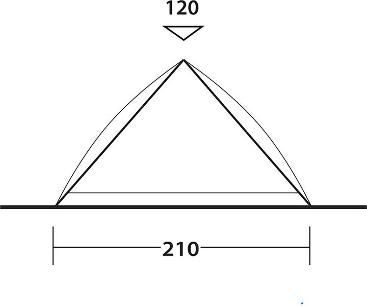 Actual product image Outwell Formby Beach Shelter (beach tent, 2.70 kg)