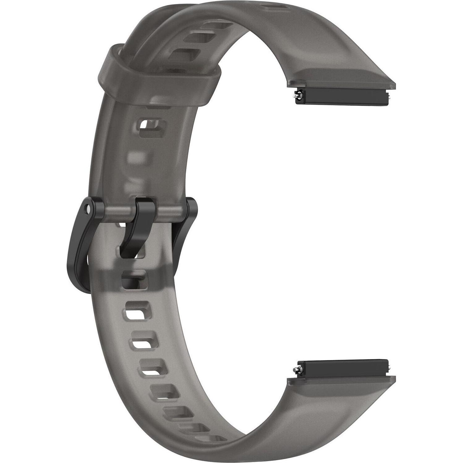 Thumbnail - Strap-it Silikonarmband (Silikon, Band 7), Uhrenarmband, Schwarz