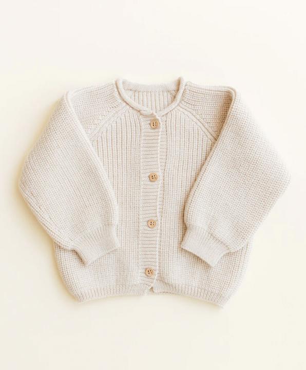 Produktbild Hvid Cardigan Inga Cream (74)