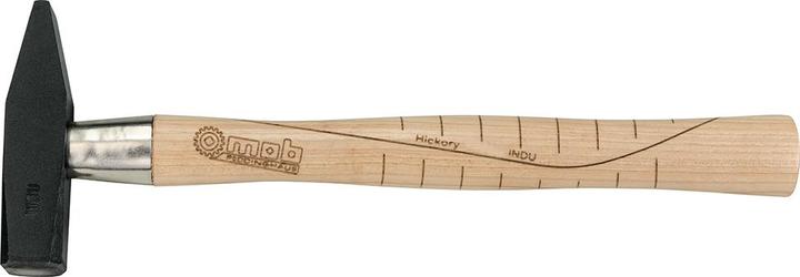 Actual product image Peddinghaus Locksmith's hammer with metal impact protection sleeve and hickory handle (400 g)