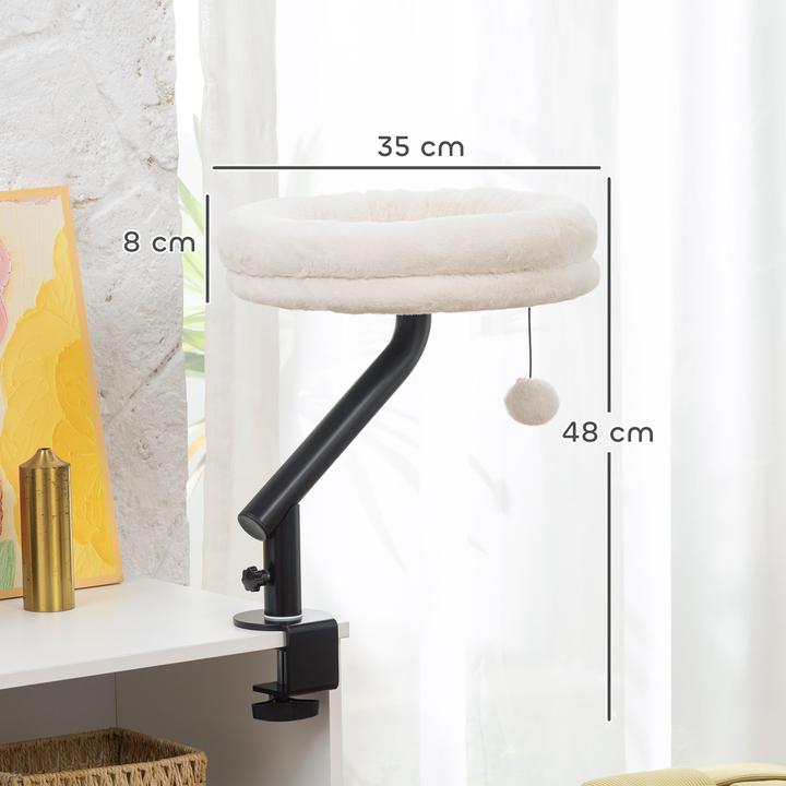 Image du produit PawHut Lit de bureau pour chat (Chat)