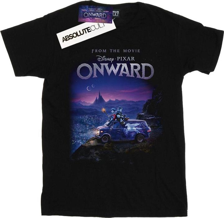 Actual product image Disney Mens Onward Poster Art T-Shirt (L)