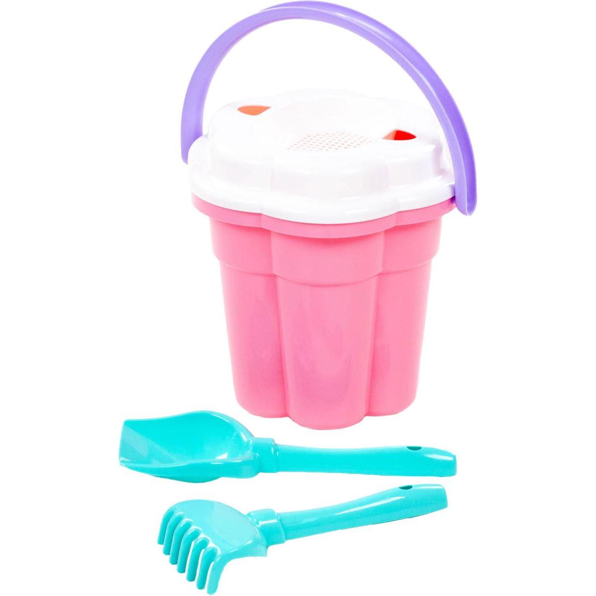 Polesie 20cm Rosa Beuteltasche Mit 3 Zubehör