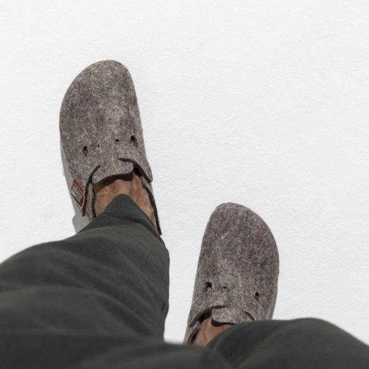 Actual product image Birkenstock Boston Wool Felt Normal (45)