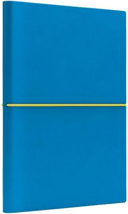 Bleu, grille de couleur citron