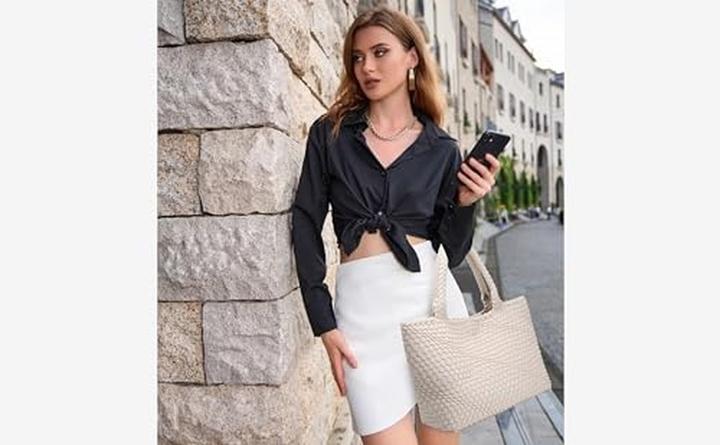 Immagine prodotto Queenoris Borsa Intrecciata