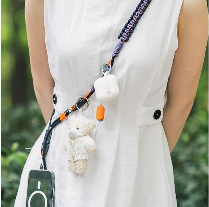 Actual product image Pgytech LinkGo Phone Photography Strap Dual Mount Version (Braided Stellar Black)