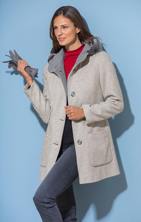 Actual product image Barbara Lebek Lebek woollen coat
