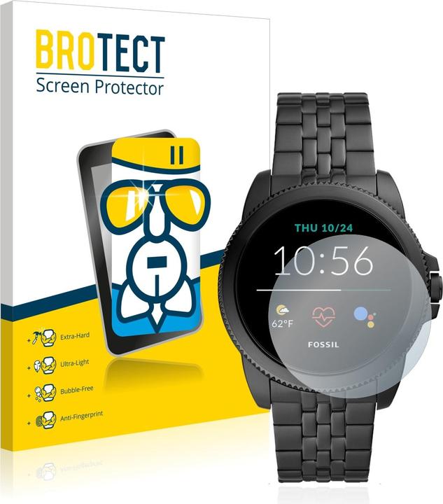 Produktbild BROTECT AirGlass Panzerglasfolie (Fossil Gen 5E)