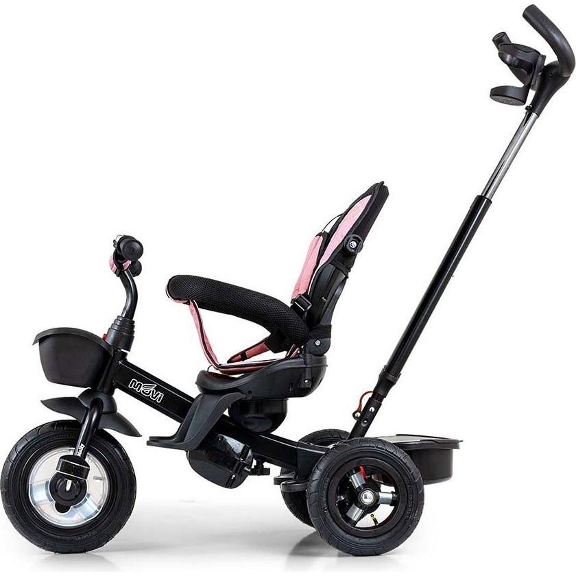 Mally Kinderdreirad Milly Movi schwarz-pink