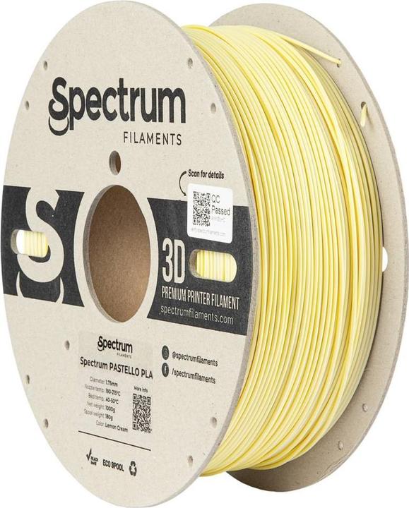 Produktbild Filament PLA Pastello lemon cream 1.0kg 1.75mm (1.75 mm, 1000 g)