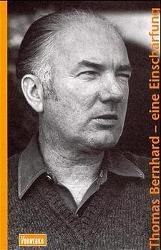 Produktbild Thomas Bernhard - eine Einschärfung (Deutsch, Alexander Honold, Joachim Hoell, 1998)
