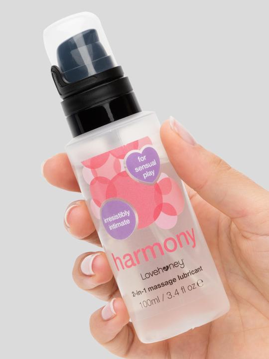 Actual product image Lovehoney Harmony 2-in-1 massage lubricant (100 ml)