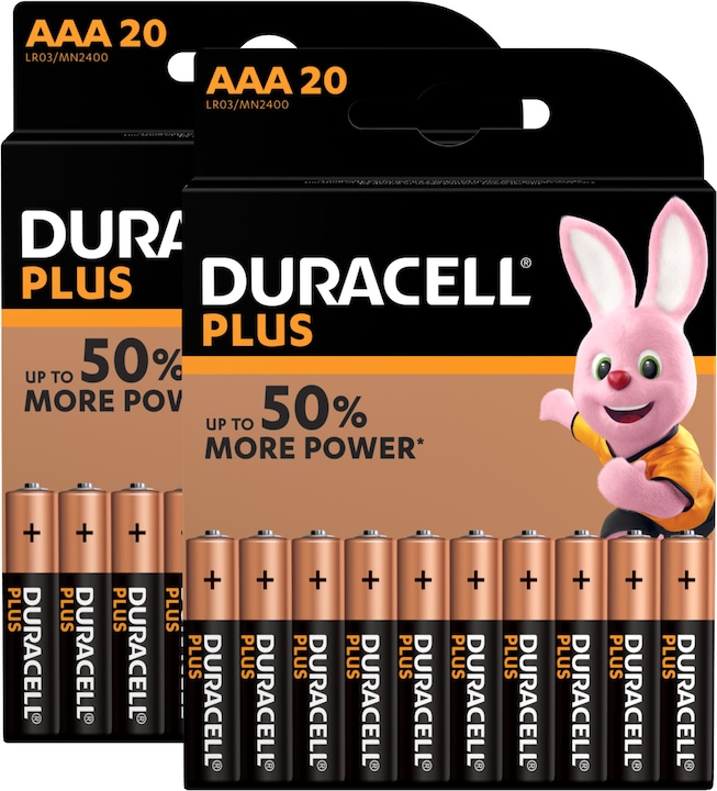 Duracell Inoltre (40 pz., AAA)