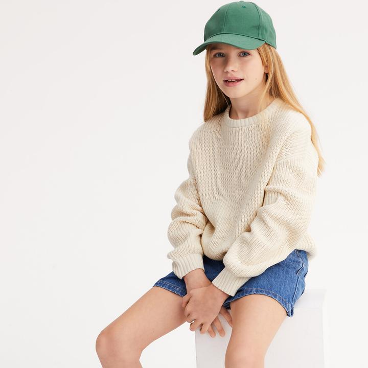 Produktbild La Redoute Collections Grobstrickpullover mit rundem Ausschnitt (92)