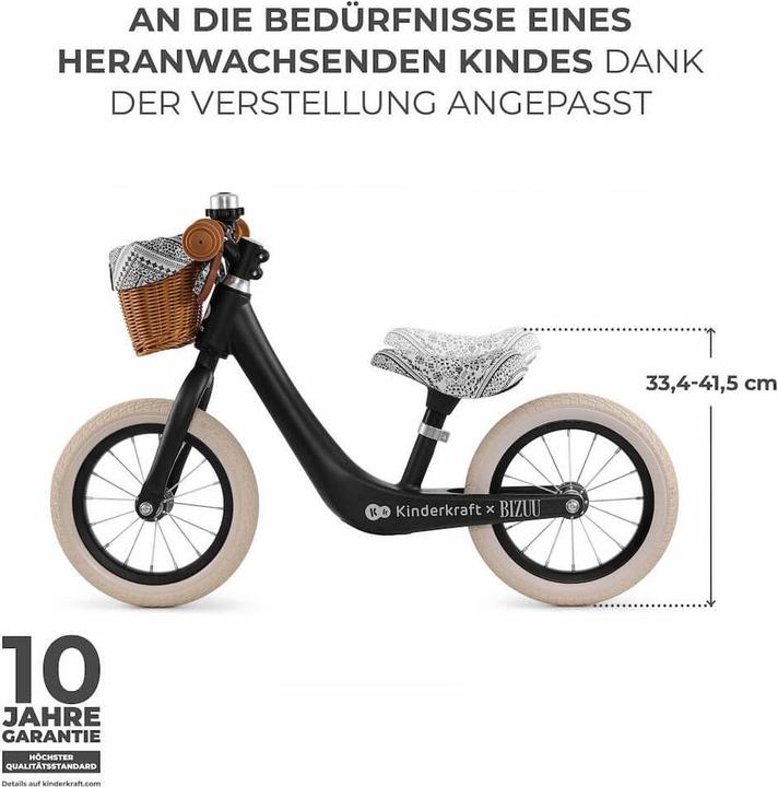 Produktbild KinderKraft Balance Bike Rapid 2 BIZUU Kollektion / Laufrad