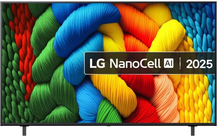 LG 75NANO80A6B (75", NANO80, Nano-Cell, 4K, 2025)