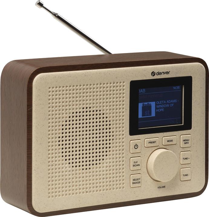 Productafbeelding Denver DAB-60DW Greenline (DAB+, FM, Bluetooth)