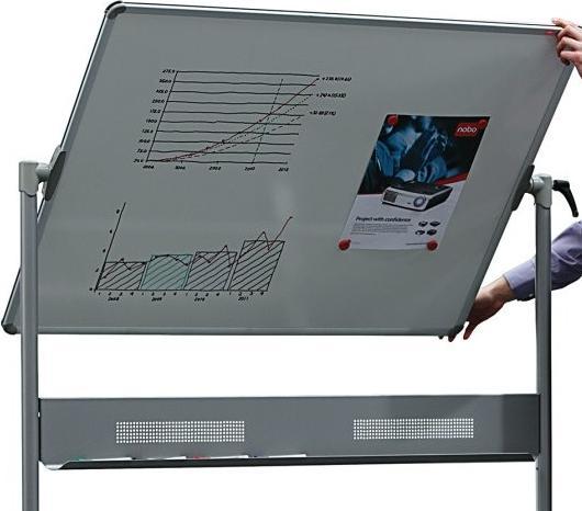 Image du produit Nobo Tableau mobile Drywipe 1901029 1200X900mm (120 x 90 cm)