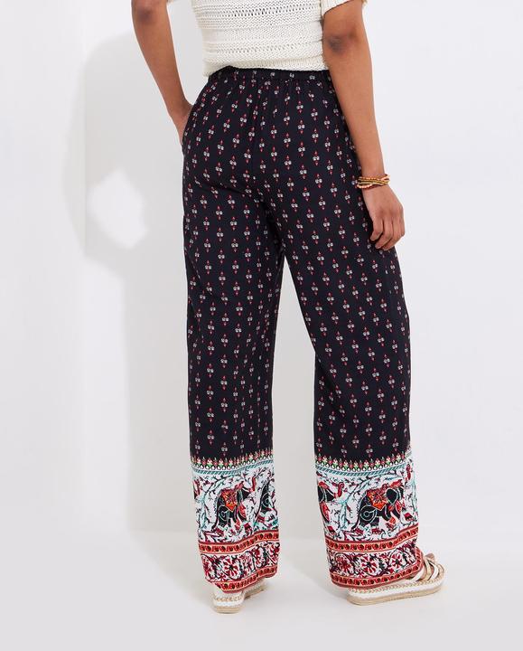 Actual product image Joe Browns Elephant Print Wide-Leg Trousers (36)