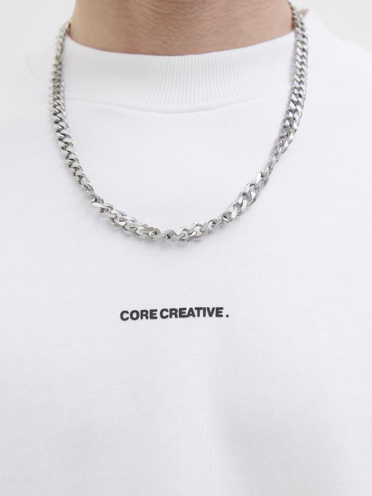 Actual product image Jack & Jones Jcoinfinity Print Back Sweat Ss (S)