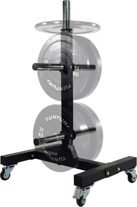 Actual product image Tunturi Upright Bumper Plate Hantelscheiben Rack
