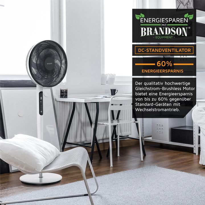 Image du produit Brandson Ventilateur sur pied (49 dB)