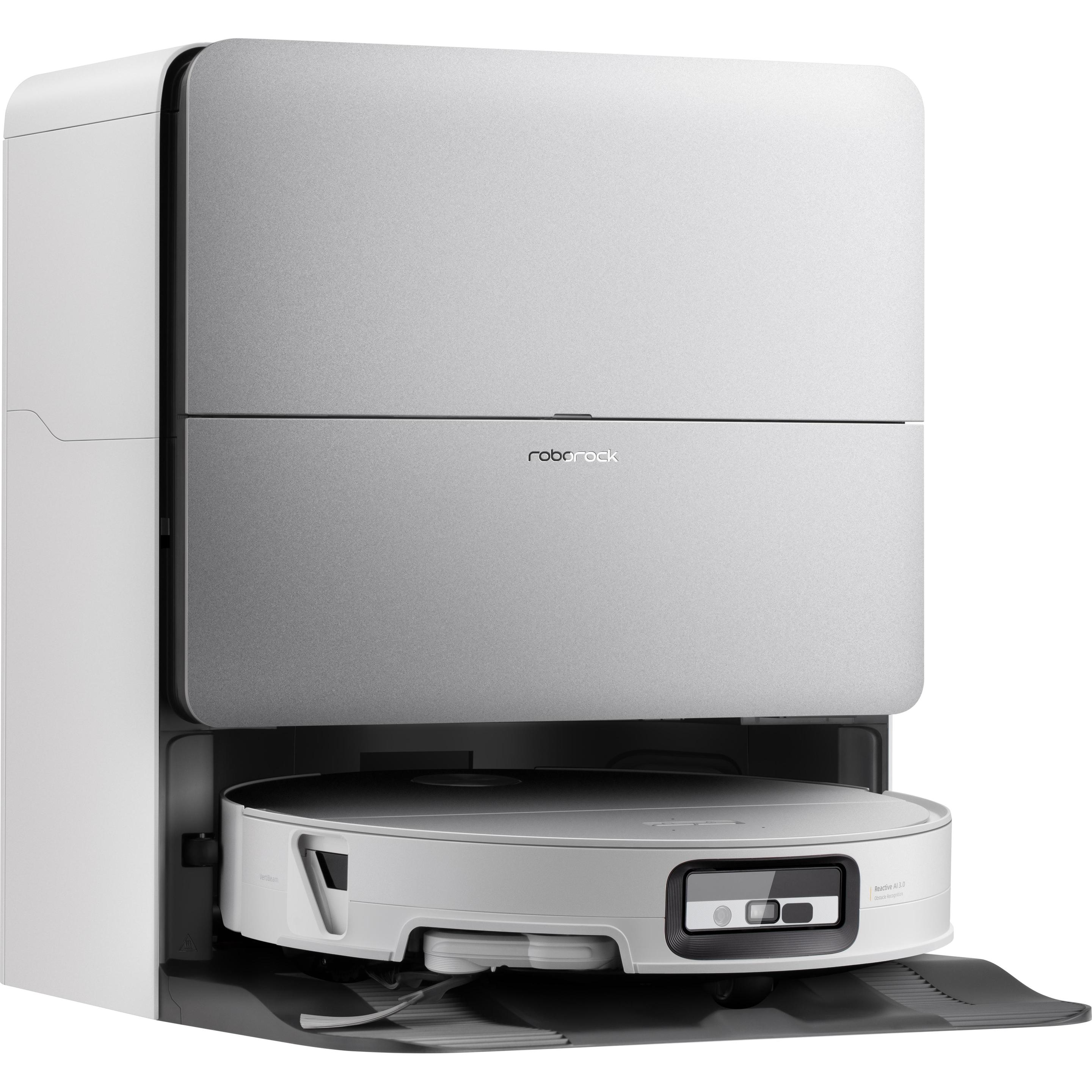 Roborock Saros 20 Sonic Complete, Robot aspirapolvere, Bianco