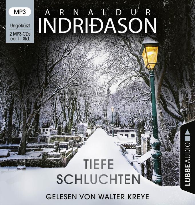 Produktbild Tiefe Schluchten (Arnaldur Indriðason, Walter Kreye, Kristof Magnusson, Deutsch)