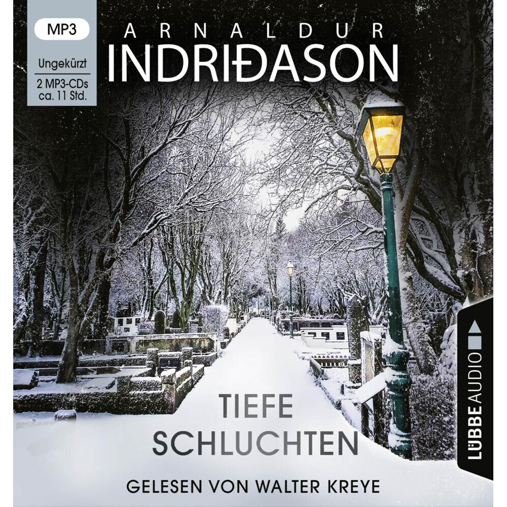 Tiefe Schluchten, Hörbücher von Kristof Magnusson, Arnaldur Indriðason, Walter Kreye