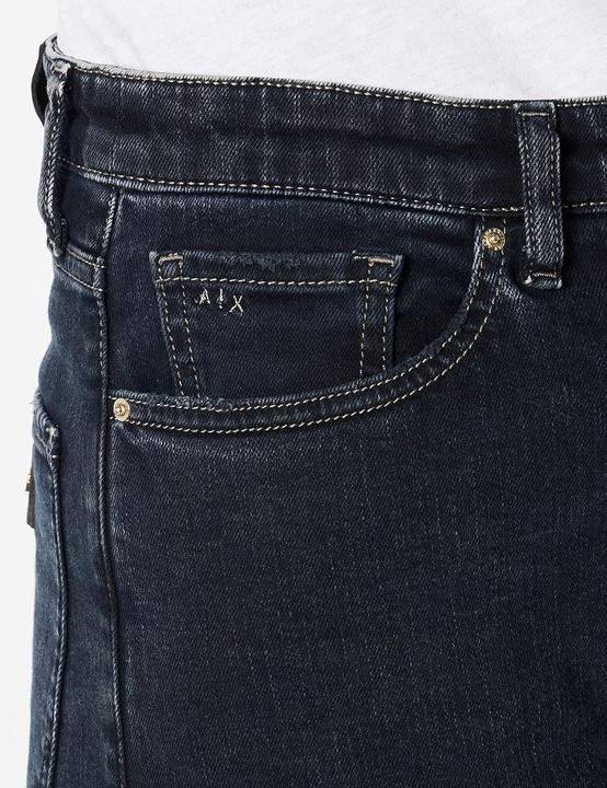 Actual product image Armani Exchange Girlfriend Back Patch Logo Jeans (XS)