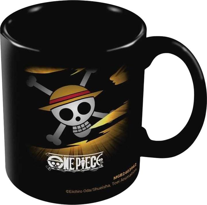 Produktbild One Piece Kaffeebecher Strohhut Logo 325ml (325 ml, 1x)