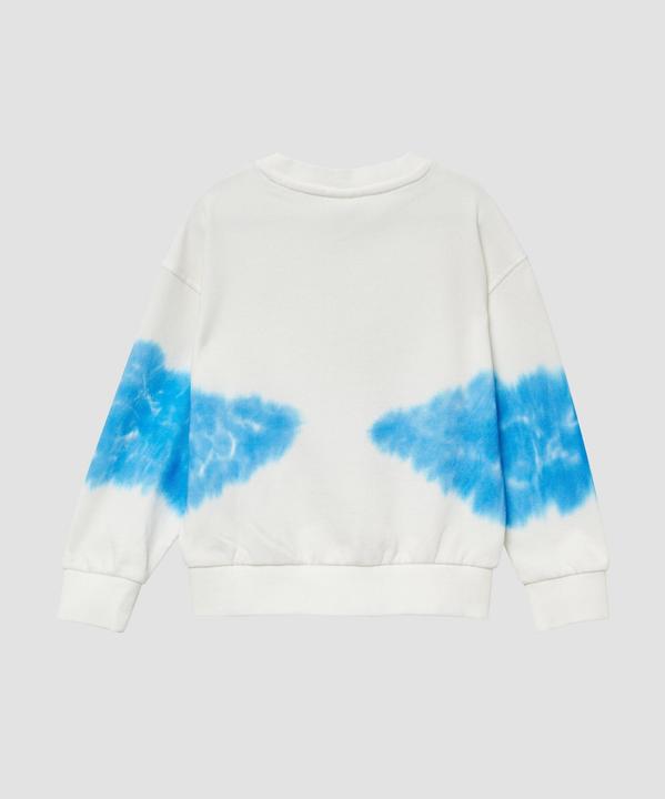 Produktbild S.Oliver Sweatshirt Oversized-Sweatshirt mit Batik-Effekt (146, 152)