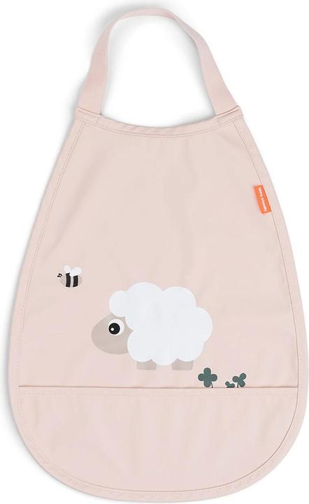 Interbaby 2 Bavaglini In Bambù 20x30 Cm Per Neonati - Morbidi E Assorbenti Con Chiusura Velcro, Modello Elfi Della Polvere Blu