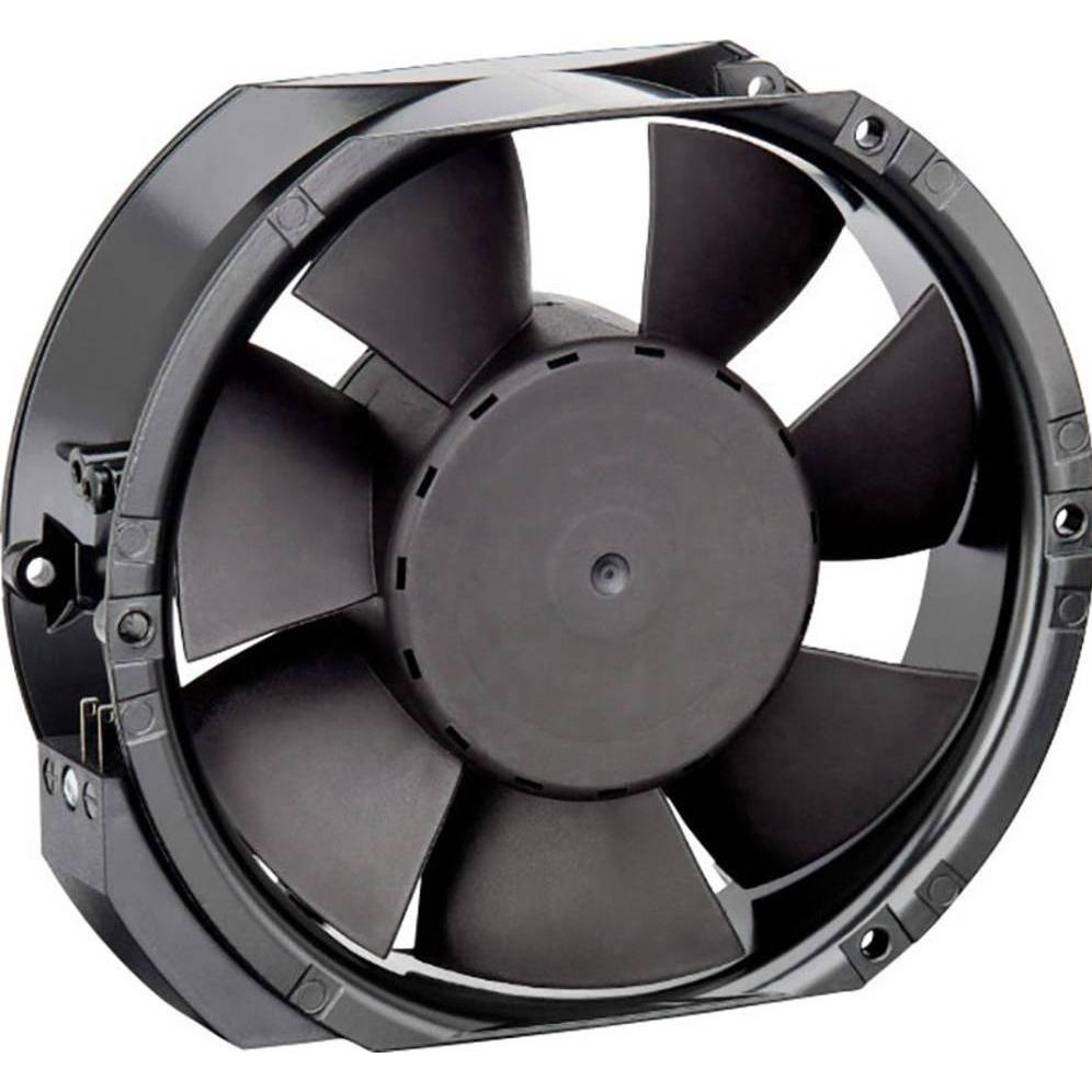 Papst EBM 6424 Ventilatore assiale 24 V/DC 390 m³/h (Ø x H) 172 mm x 51 mm (172 mm, 1 x), Ventola PC, Nero