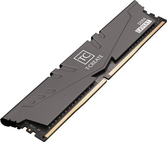 Produktbild Team Electronic T-Create Expert OC10L 64GB DDR4 Kit (2x32GB) 3600MHz, CL18 (2 x 32GB, 3600 MHz, DDR4-RAM, DIMM)