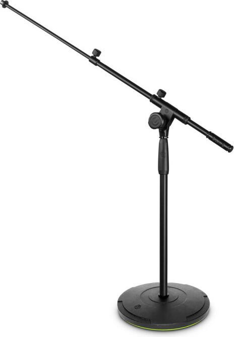 Actual product image Gravity TMS 2222 - Touring Microphone Stand, short, with plate base and 2-point extension boom