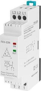 Actual product image RS PRO Phase Monitoring Relay, Three Phase, 380V ac, DIN Rail