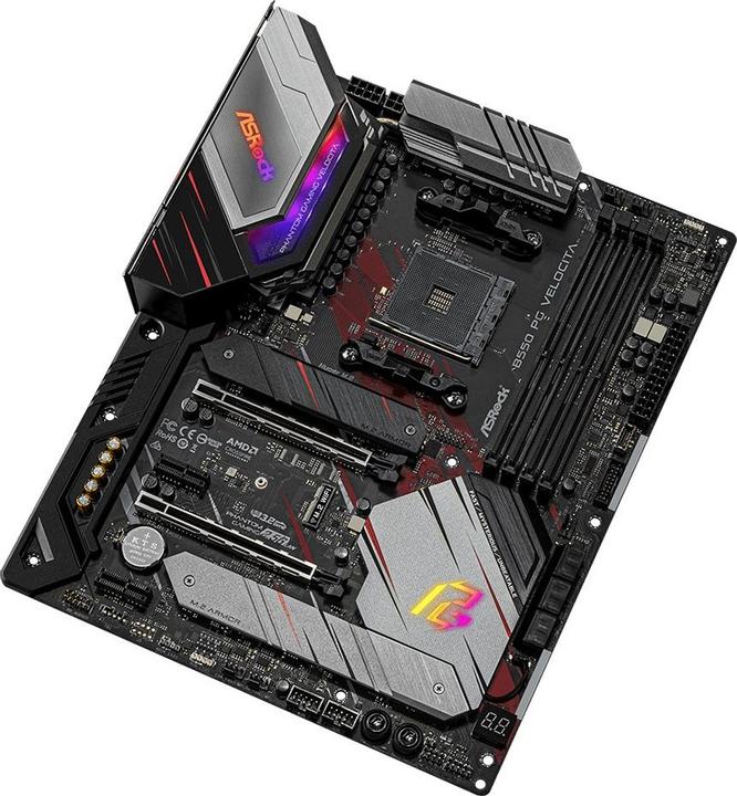 Actual product image AsRock B550 PG Velocita (AM4, AMD B550, ATX)